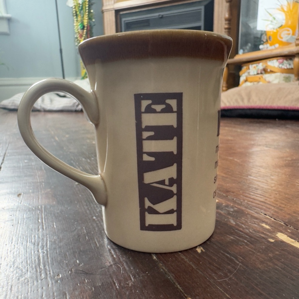 Vintage KATE Mug Kilncraft STL England Coffee Mug Tea Cup